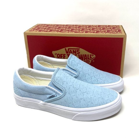 💖MEGA SALE💖VANS Classic Sip On Women’s Canvas Sneakers Pure Blue VN0A33TB9HV - Picture 7 of 10